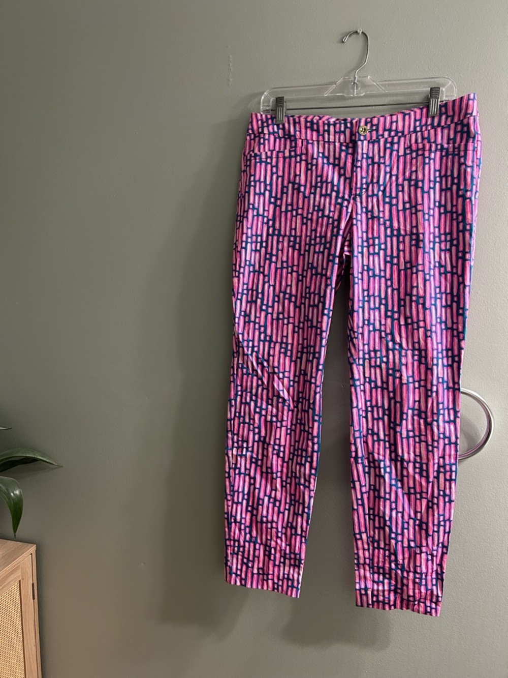 Lilly Pulitzer Kelly Ankle Pant Womens Mandevilla Slathouse Stripe - Picture 2 of 7